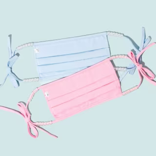 Pastel Heart Masks Set of 2