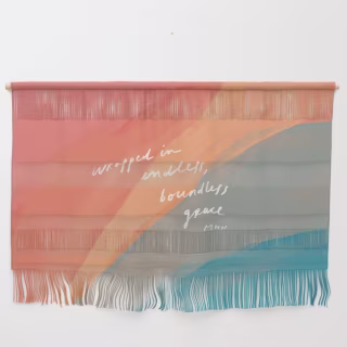 wrapped in endless, boundless grace Wall Hanging