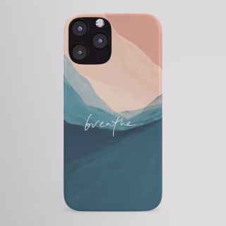 breathe. iPhone Case