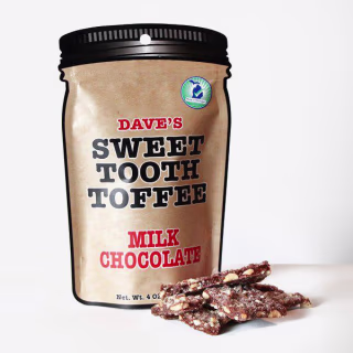 Dave's Sweet Tooth Toffee Snack Pouch