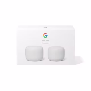 Google Nest Wifi 2 Pack (AC2200 Mesh Router with 1 Point)