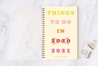 Things to do...next year Notebooks