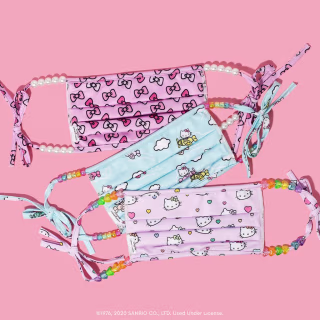 Hello Kitty Face Mask Set of 3