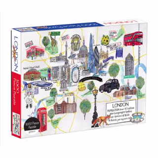 London Map 1000 Piece Puzzle