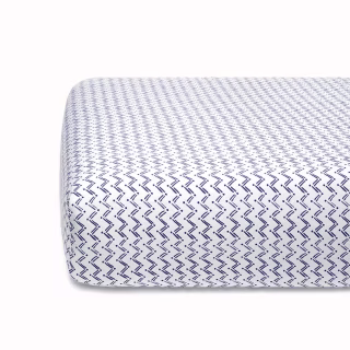 Signature Patterned Crib Sheet