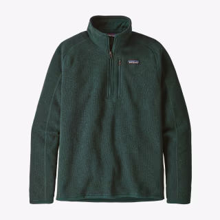 The Men's Better Sweater 1/4-Zip Fleece is a Patagonia bestseller.