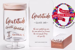Gratitude Glass Jars