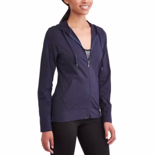 Athletic Works Women's Dri More Core Active Full Zip Hoodie
