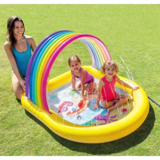 Intex Inflatable Rainbow Arch Spray Pool