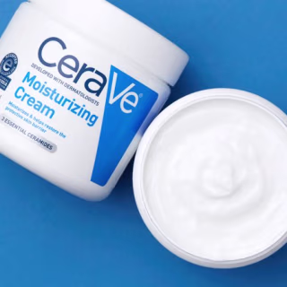 CeraVe Moisturizing Cream | Body and Face Moisturizer for Dry Skin | Body Cream with Hyaluronic Acid and Ceramides | 19 Ounce