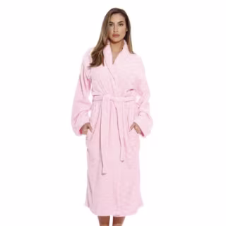 Just Love Kimono Robe Bath Robes for Women 6312-White-XS