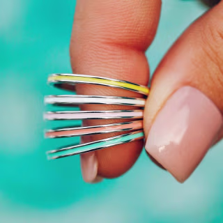 Spring Fling Ring Stack
