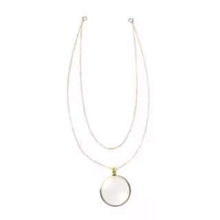 Pav? the Way Seeing is Believing Croakie Necklace