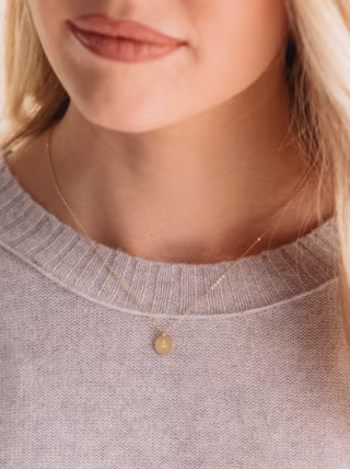 Able Mini Tag Necklace