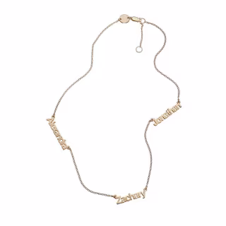 Remington Nameplate Necklace