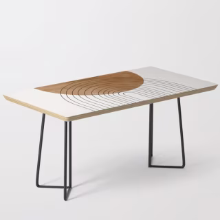 Abstract Flow Coffee Table