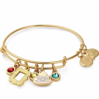 Alex + Ani Friends Frame + Coffee Mug Charm Bangle
