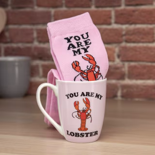 Friends Lobster Mug and Socks