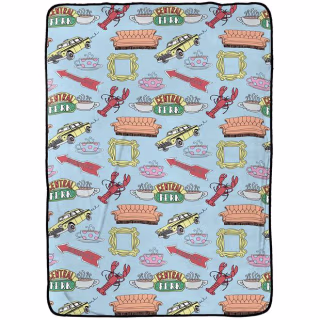 Friends Spring Doodles Blanket