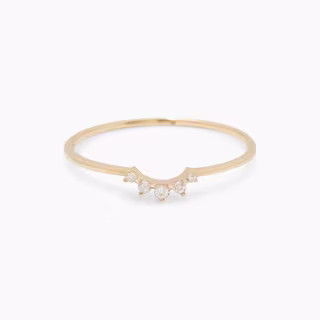 Gorjana White Topaz Nesting Ring (Sold Out)