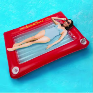 Etch-A-Sketch Jumbo Pool Float