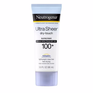 Neutrogena Ultra Sheer Dry-Touch SPF 100 Sunscreen Lotion, 3 fl oz