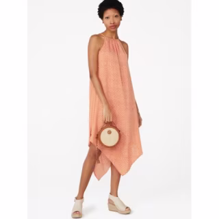 C. Wonder Women's Sleeveless Handkerchief Hem Dress
