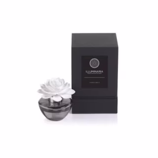 Zodax Illuminaria Porcelain Diffuser, Spanish Dahlia Fragrance