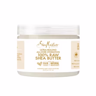 SheaMoisture for Ultra-Healing 100% Raw Shea Butter, 10.5 oz