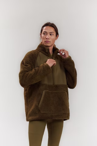 Girlfriend Collective Everyone Half-Zip Fleece
