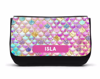 ChickenCraftStudio Personalized Mermaid Pencil Case