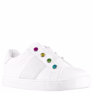 Kidpik Multi-Rhinestone Sneaker