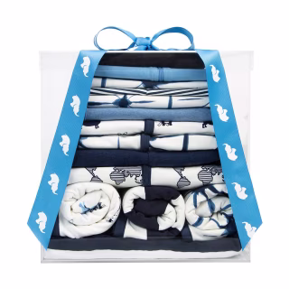 Monica and Andy Motherlode Modern Layette Cuddle Box