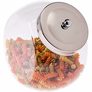 Anchor Hocking Penny Candy Glass Jar Storage Container with Lid, 1 Gallon (Set of 2)
