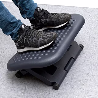 Mind Reader Adjustable Height Ergonomic Foot Rest