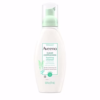 Aveeno Clear Complexion Foaming Cleanser, 6 Ounce