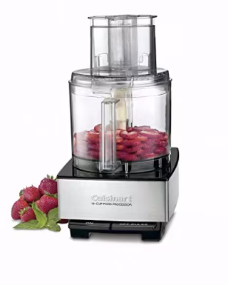 Cuisinart DFP-14BCNY 14-Cup Food Processor, Brushed Stainless Steel - Silver
