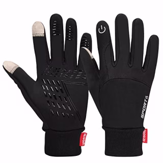 Cevapro Winter Warm Gloves, Touchscreen Gloves Cold Weather Cycling Gloves Windproof Winter Sports Gloves for Running, Biking, Driving, Climbing, Hiking - Men & Women