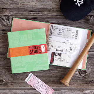 Ticket Stub Diary | Concert And Travel Memory Book, Album