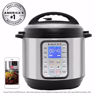 Instant Pot Smart Wifi 6 Quart Multi-use Electric Pressure, Slow, Rice Cooker, Yogurt, Cake Maker, Saut?, Steamer and Warmer, Silver