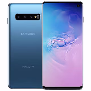 Samsung Galaxy S10 Factory Unlocked Phone with 128GB (U.S. Warranty), Prism Blue - SM-G973UZBAXAA