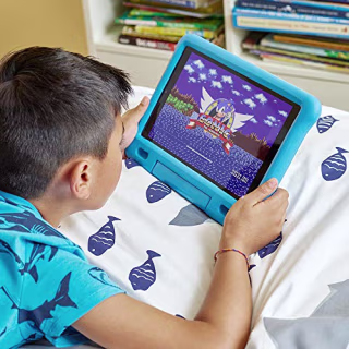 All-New Fire HD 10 Kids Edition Tablet - 10.1" 1080p full HD display, 32 GB, Blue Kid-Proof Case