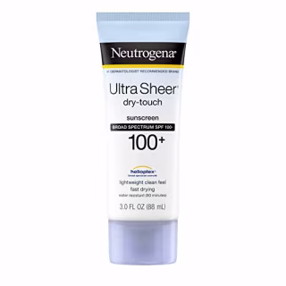 Neutrogena Ultra Sheer Dry-Touch Water Resistant, 3 ounce