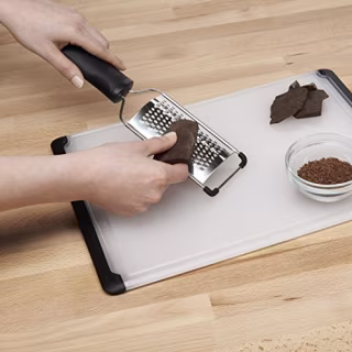 OXO 20581 Good Grips Grater, One Size, Black/Steel