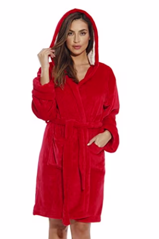 Just Love 6364-RED-XS Kimono Robe/Bath Robes for Women