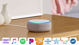 Echo Dot (3rd Gen) - Smart speaker with Alexa - Sandstone
