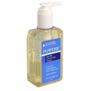 J&J Purpose Gentle Cleansing Wash, 6 Fl. Oz.