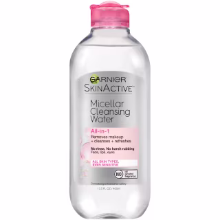 Garnier SkinActive Micellar Cleansing Water, For All Skin Types, 13.5 Fl Oz