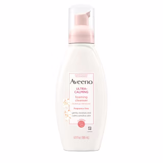 Aveeno Ultra-Calming Foaming Cleanser for Sensitive Skin, 6 fl. oz