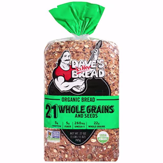 Dave's Killer Bread Organic Bread, 21 Whole Grains and Seeds
